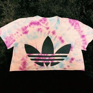 Custom Tiedye Adidas Tee